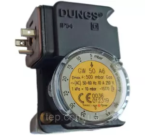 Датчик тиску Dungs GW 50 A6 (пресостат GW50A6 art. 272615 28725)