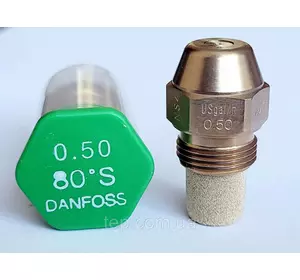 Форсунка Danfoss LE 0.5 Usgal/h 80° S (1.87kg/h) 0,50