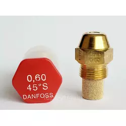 Форсунка Danfoss OD 0.6 Usgal/h 45° S (2.37 kg/h) 0,60